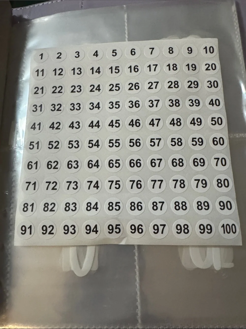 Purple Savings Envelope Book - 100 Envelope Savings Challenge